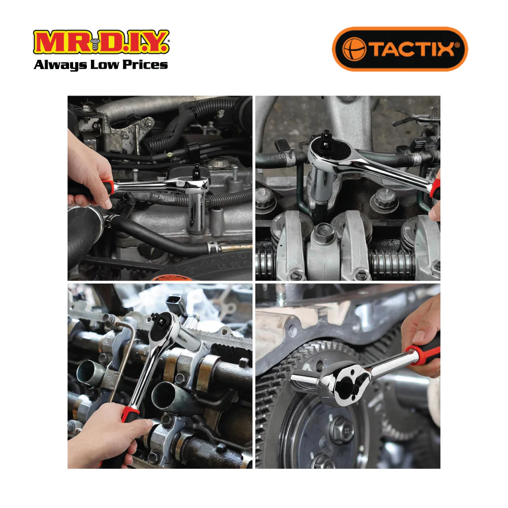 TACTIX Socket Set-Middle (85 pieces x 1/4 x 1/2 Inch) - Image 4