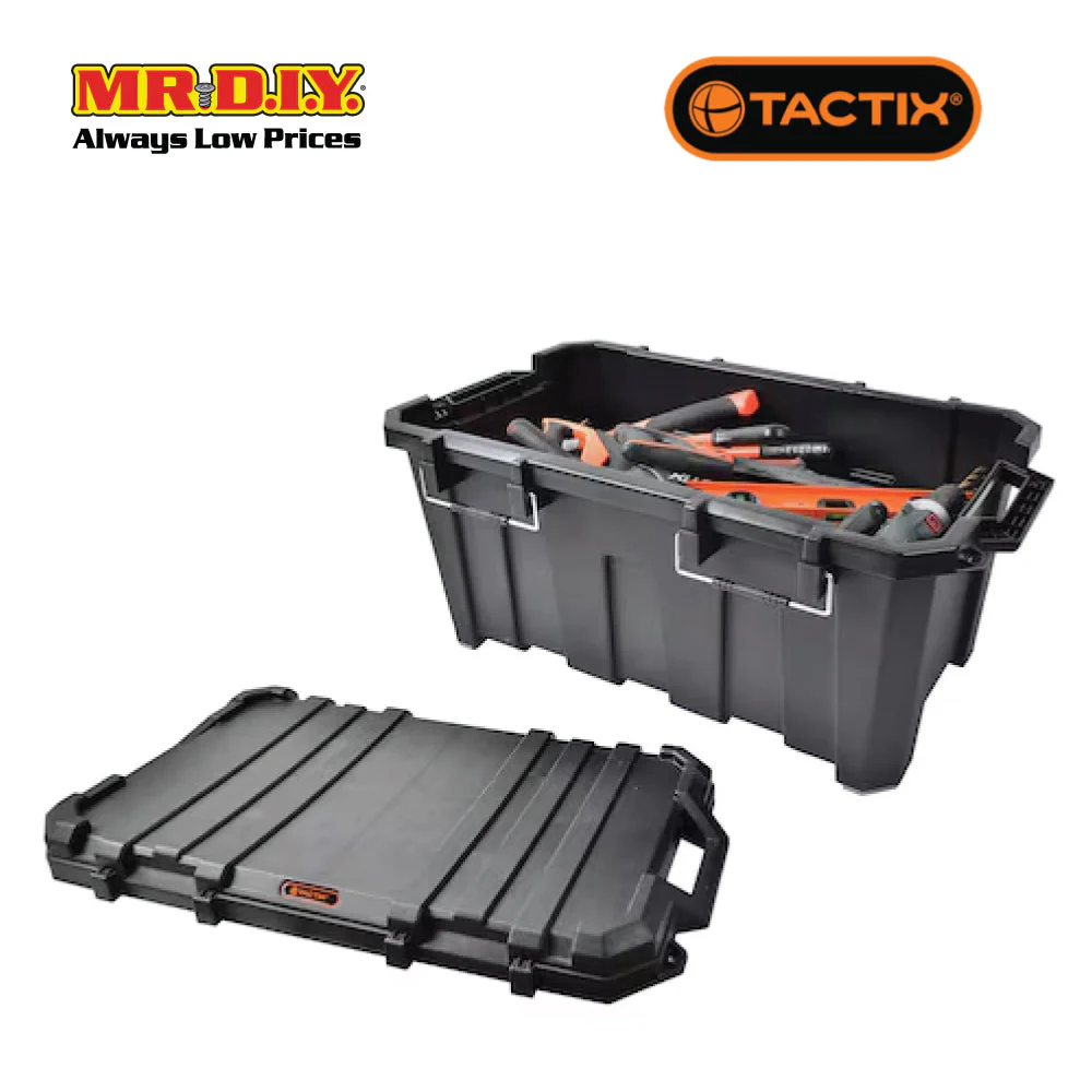 TACTIX Sturdy Construction Container Box (85L) - Image 3