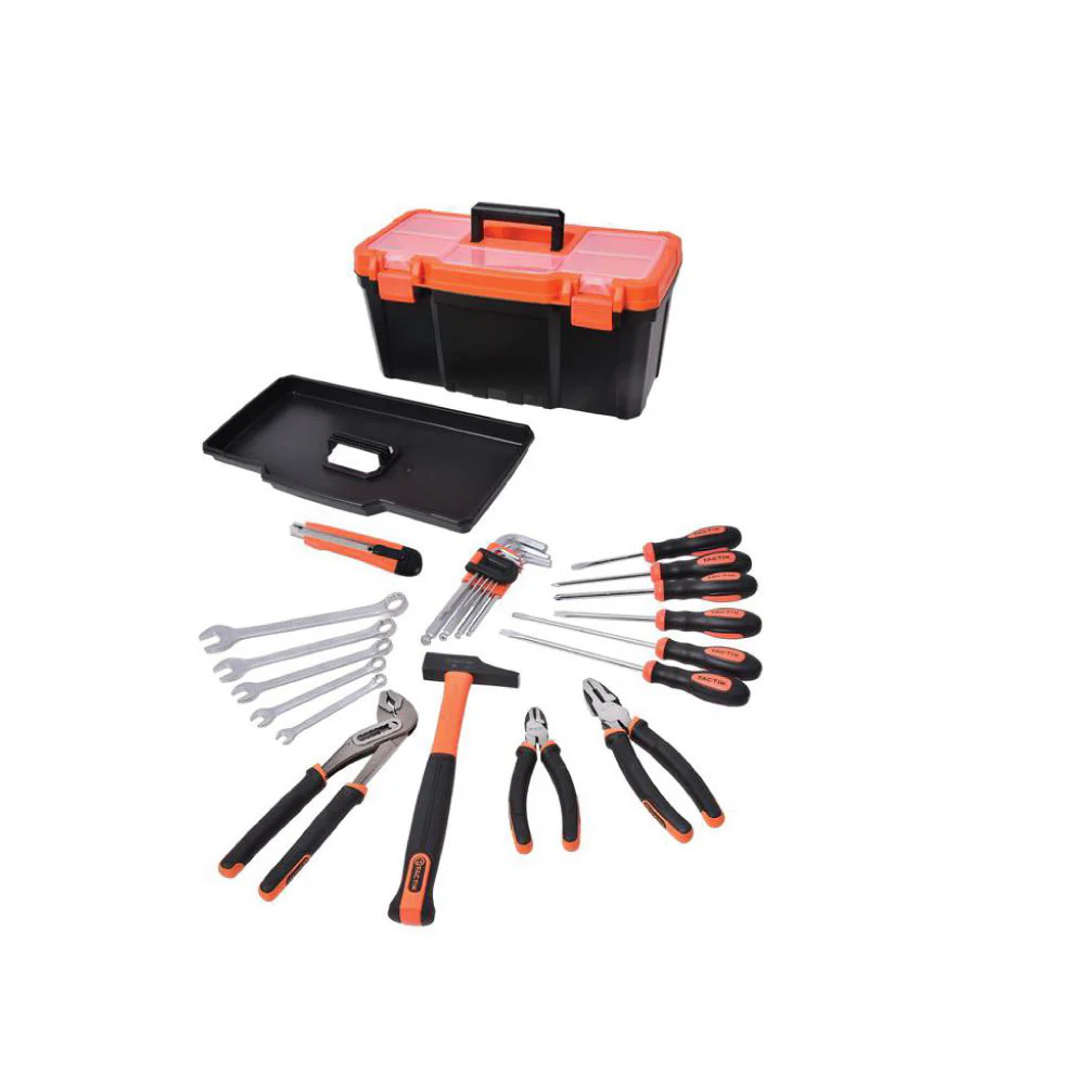 TACTIX Tool Set With Plastic Box (26 pieces) - Image 3