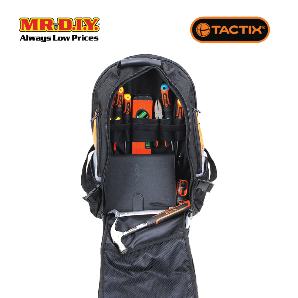 (MR. DIY) TACTIX Large Capacity Tools Backpack - Image 3