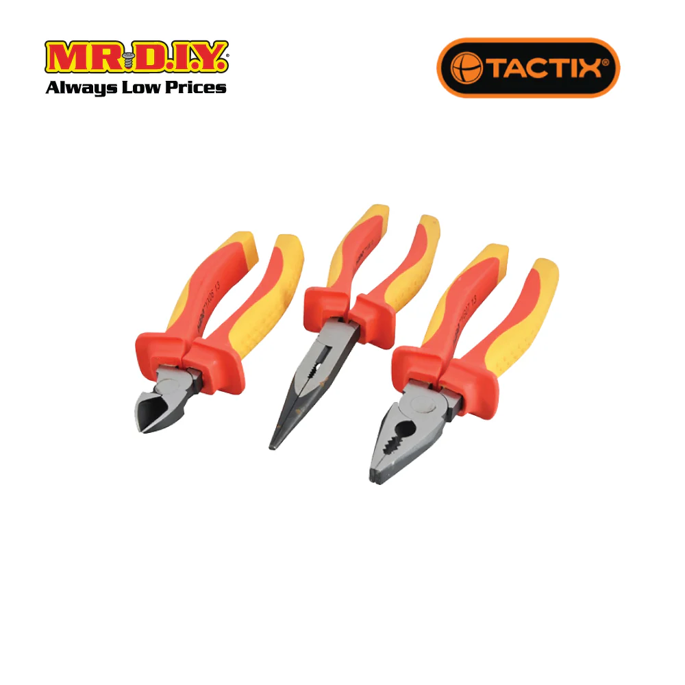 TACTIX VDE Pliers (3 pieces) - Image 2