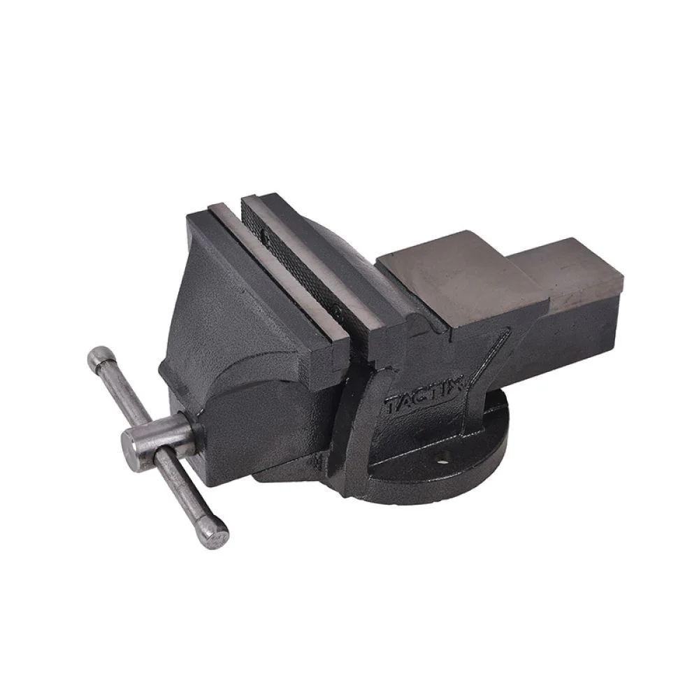 TACTIX Vise Bench Fixed Base (100mm x 4 Inch) - Image 2