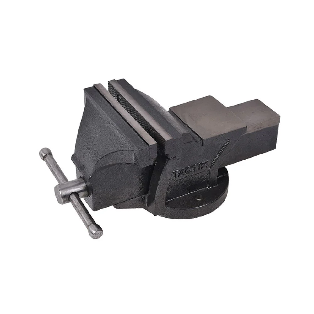 TACTIX Vise Bench Fixed Base (125mm x 5 Inch) - Image 2