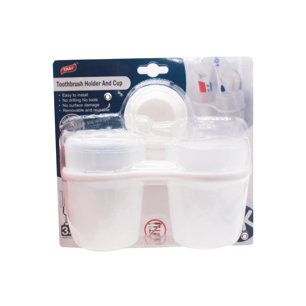 TAILI Toothbrush Holder And Cup Set - Image 3