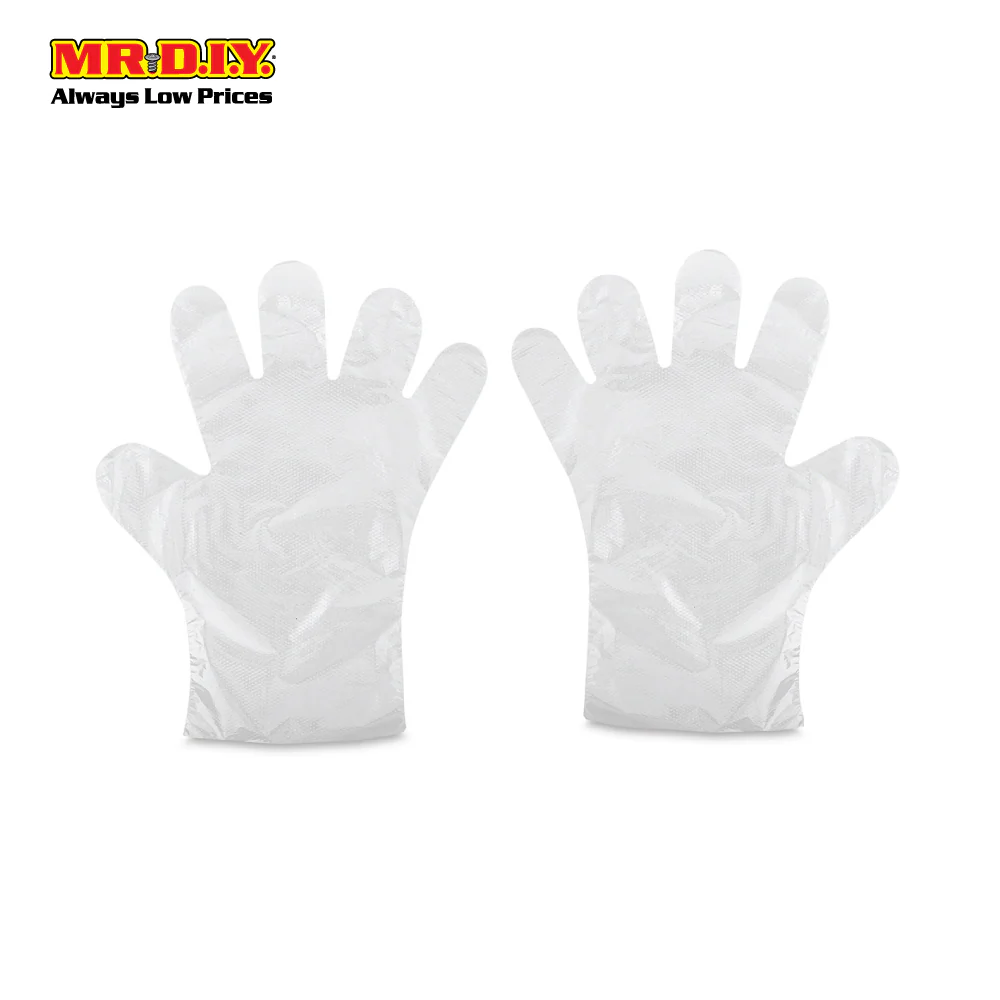 TDK Disposable Plastic Gloves (100pc) - Image 4