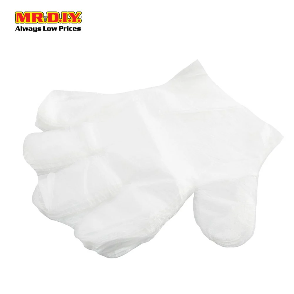 TDK Disposable Plastic Gloves (100pc) - Image 5