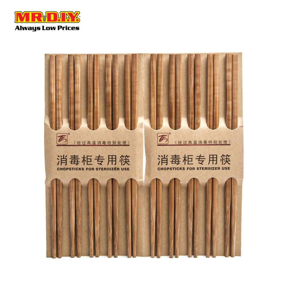 TIANHE Bamboo Chopsticks (10 pairs) - Image 2