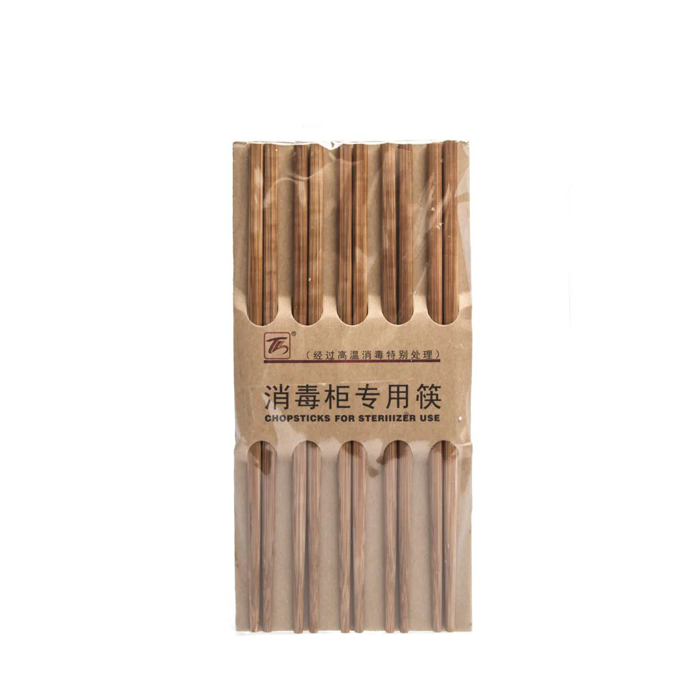 TIANHE Bamboo Chopsticks (10 pairs) - Image 4