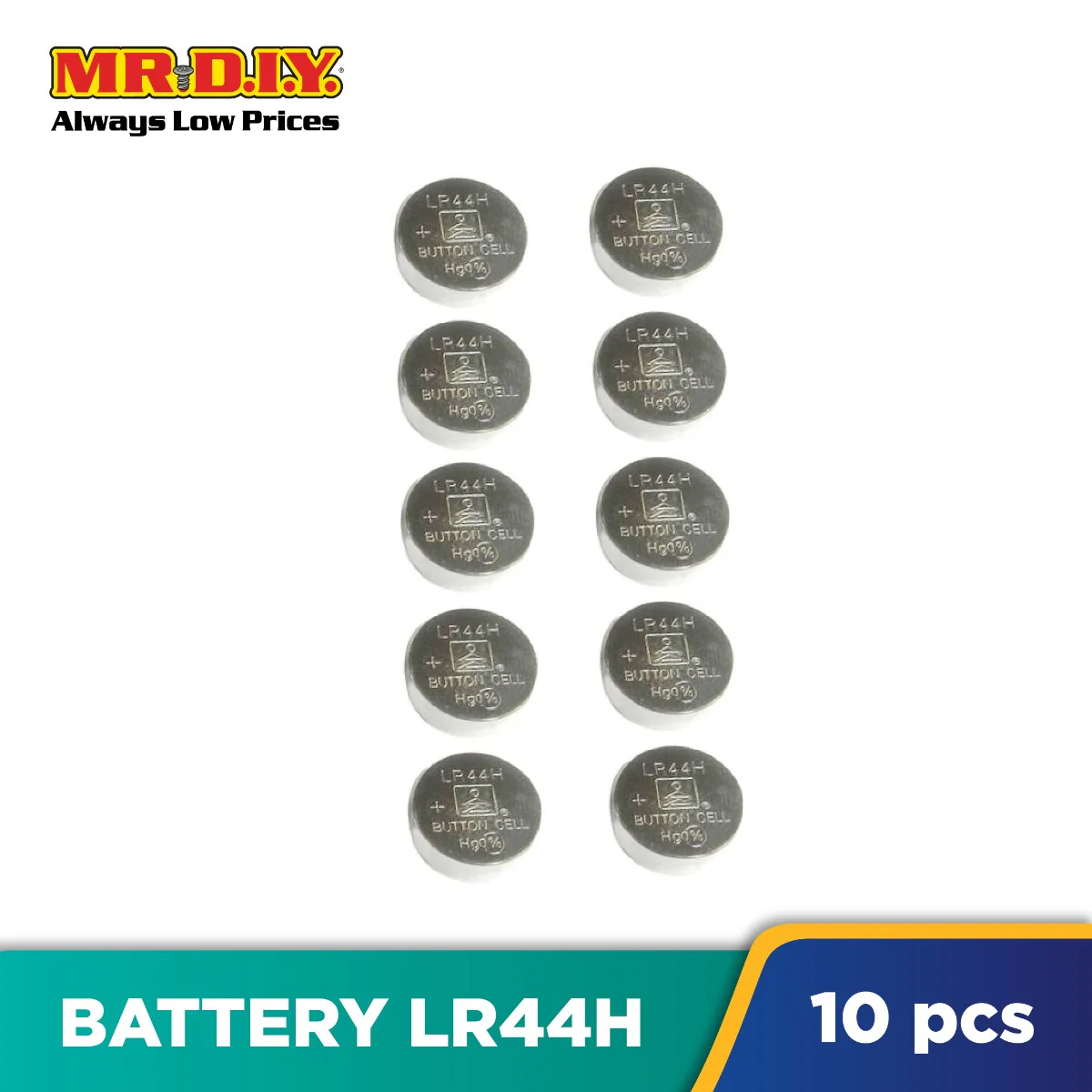 TIANQIU Cell Alkaline LR44H Battery (10pcs) - Image 2