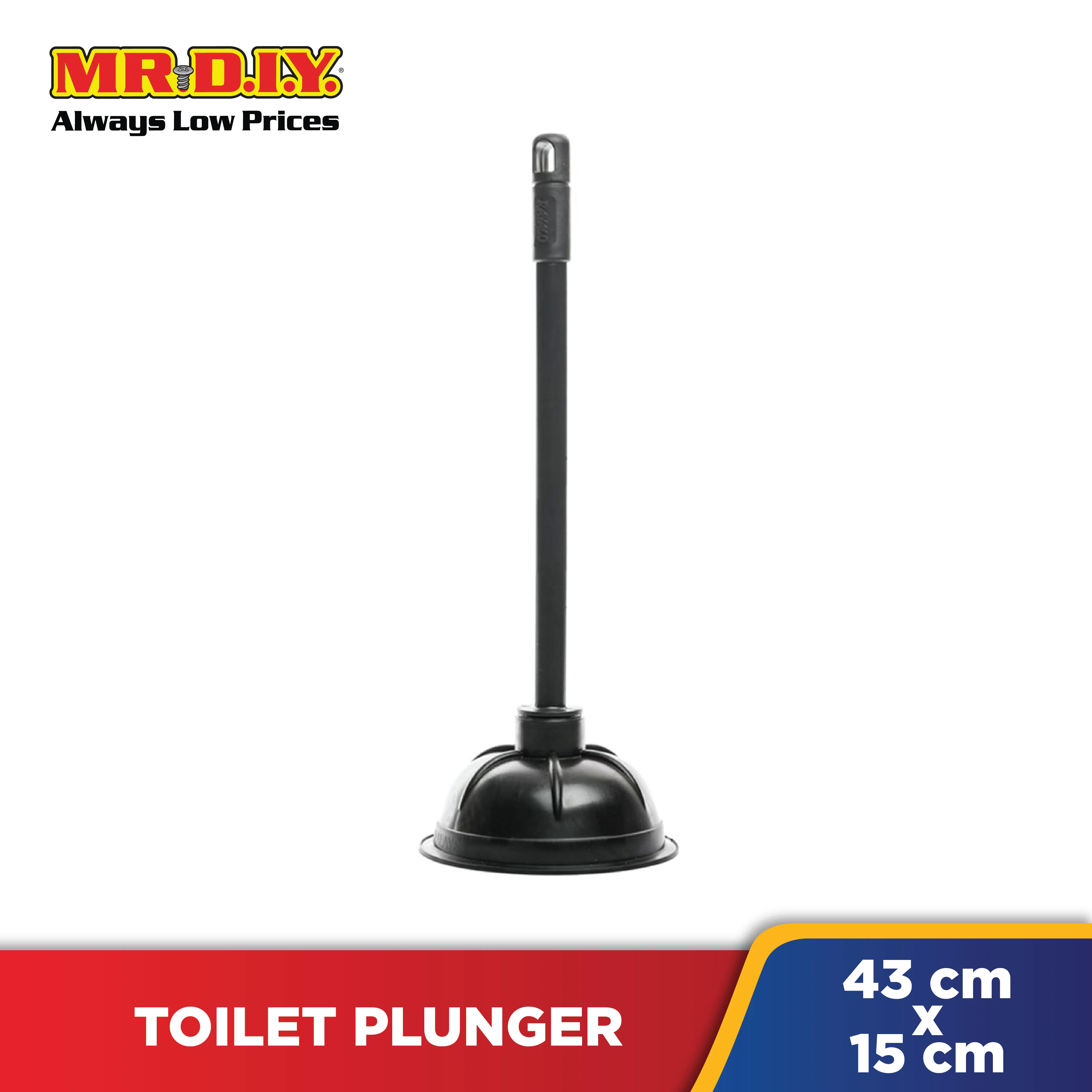 (MR. DIY) Toilet Plunger Handle - Black - Image 2