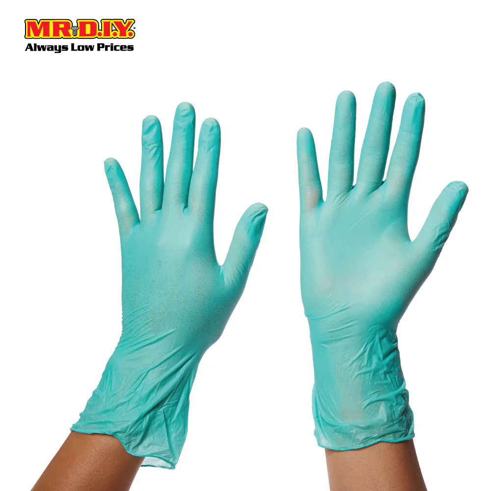 TOP GLOVE Biogreen Biodegradable Nitrile Gloves (Size: L) - Image 2