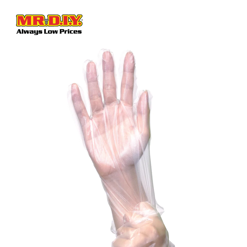 TOP GLOVE Hanging Cast Polyethylene Disposable Gloves (Size: S) - Image 6