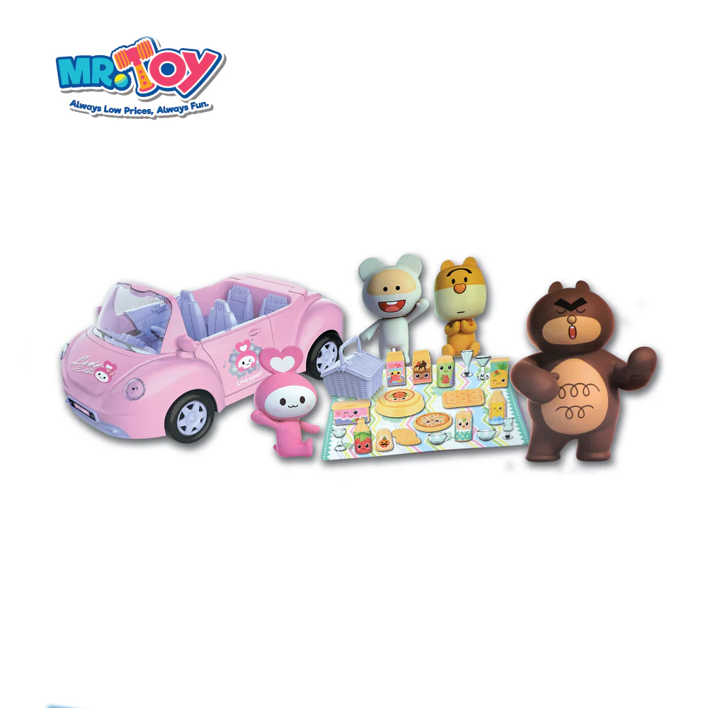 Toys Kid Picnic Car & Holiday Travel Jet Playset - Image 2