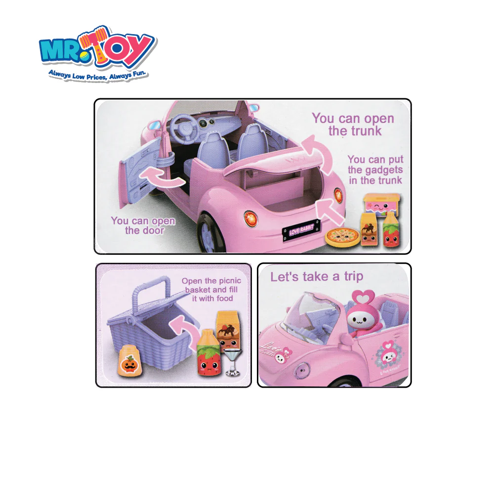 Toys Kid Picnic Car & Holiday Travel Jet Playset - Image 3