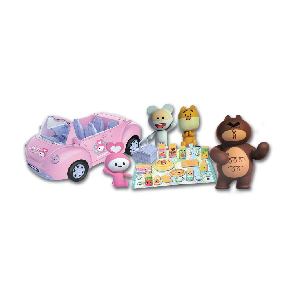 Toys Kid Picnic Car & Holiday Travel Jet Playset - Image 5