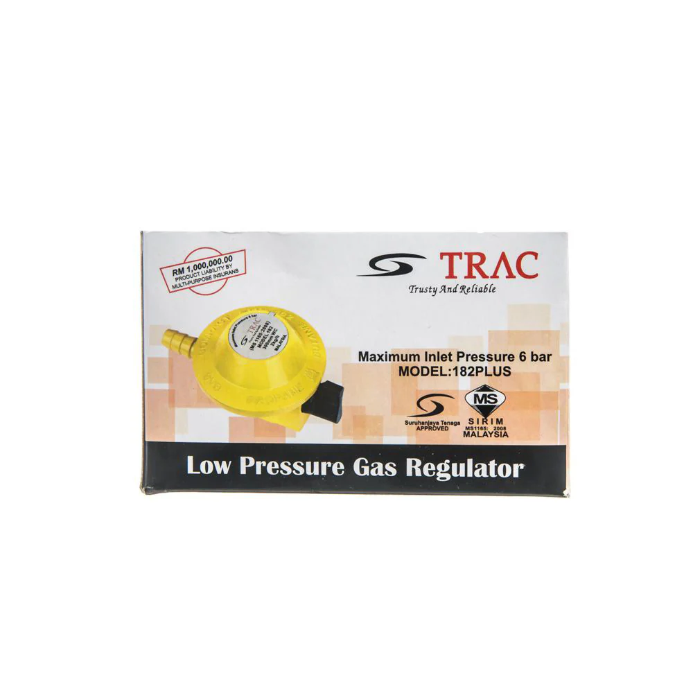 TRAC Low Pressure Gas Regulator Maximum Inlet Pressure 6 Bar Model 182 Plus - Image 5