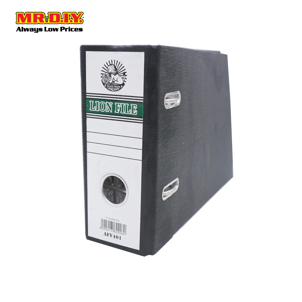 TRADEMARK Academy 3" Voucher Lion Lever Arch File - Image 3