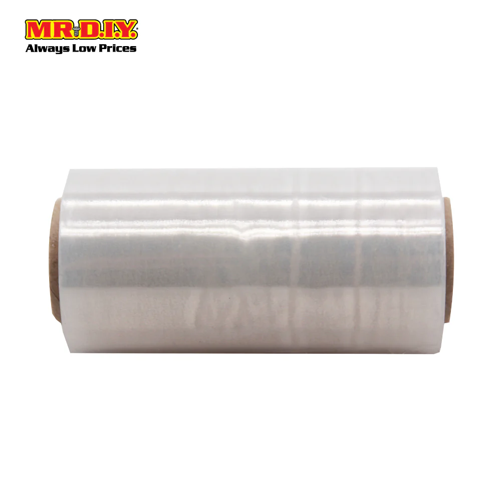 (MR.DIY) Transparent Clear Stretch Wrap Packaging Film Roll (100cm x 5cm) - Image 3