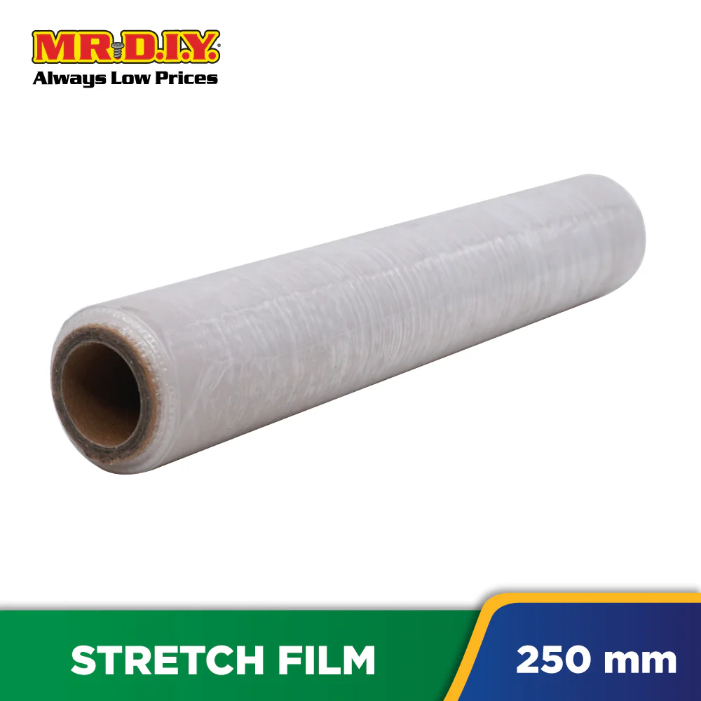 Transparent Stretch Film Black Mini Roll (250MM) - Image 2