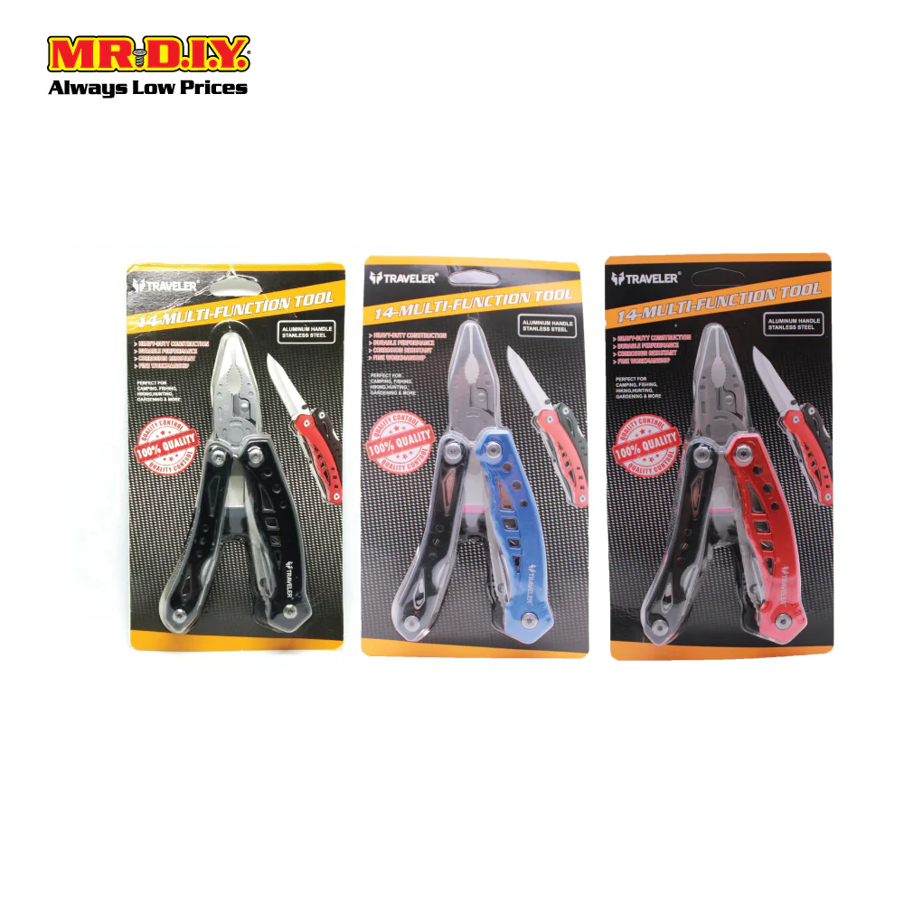 TRAVELER 14 Multitool Pocket Knife DMQ023 - Image 5