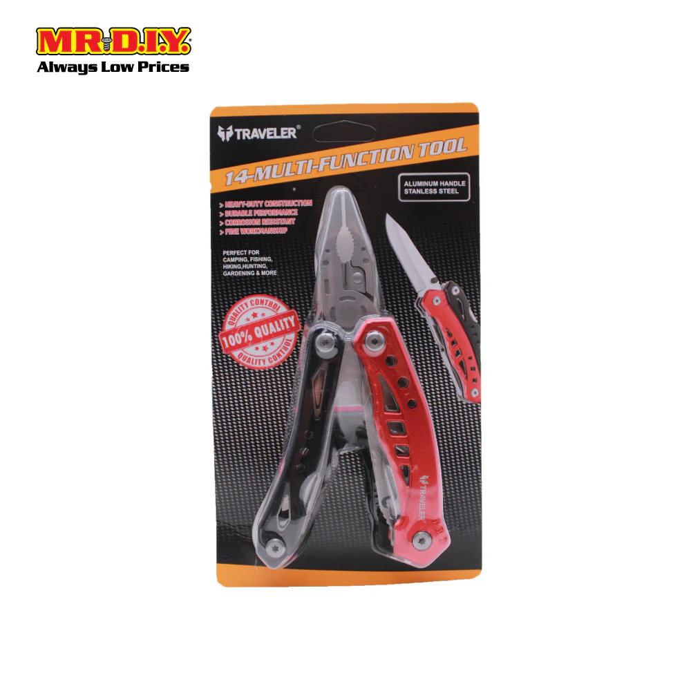 TRAVELER 14 Multitool Pocket Knife DMQ023 - Image 7