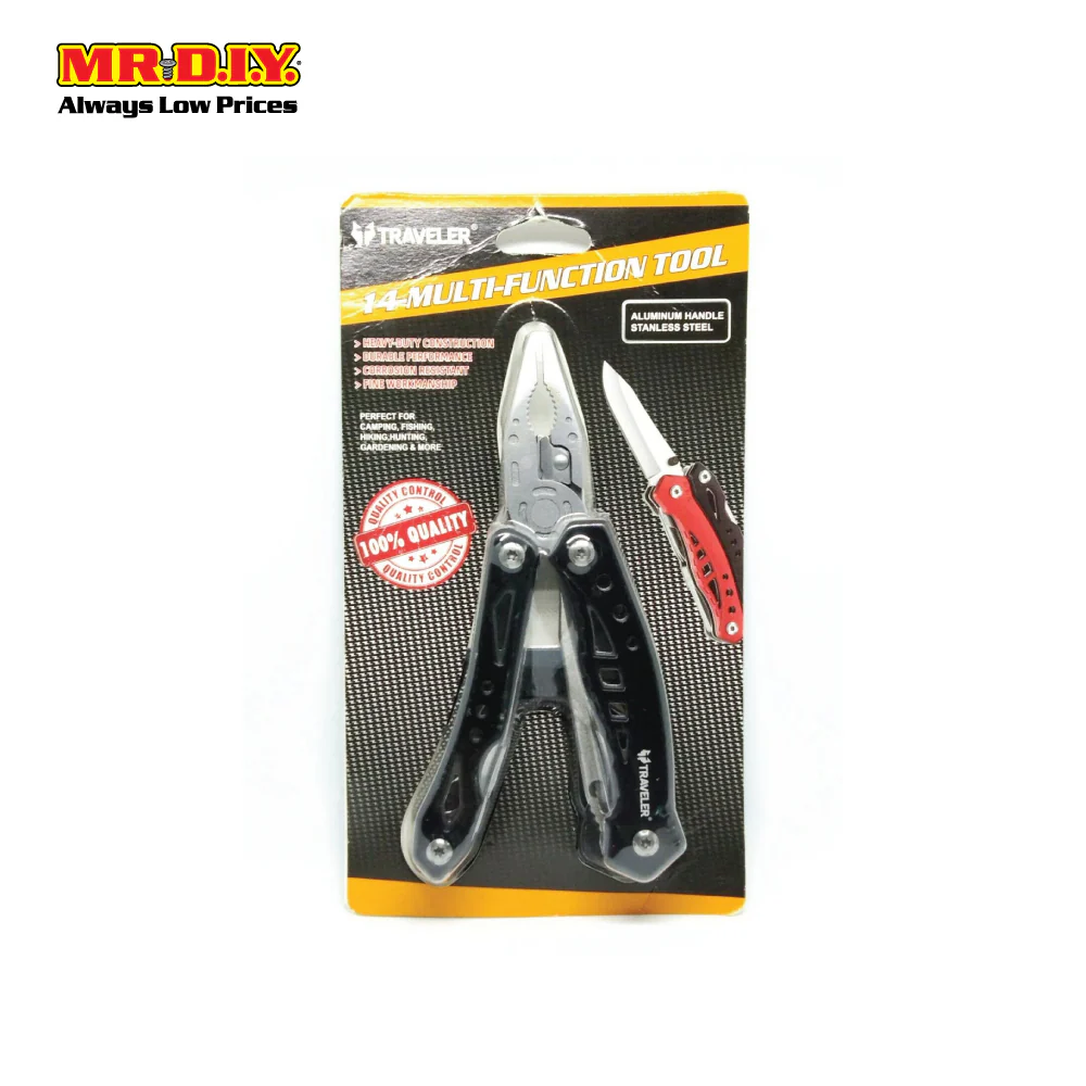 TRAVELER 14 Multitool Pocket Knife DMQ023 - Image 8
