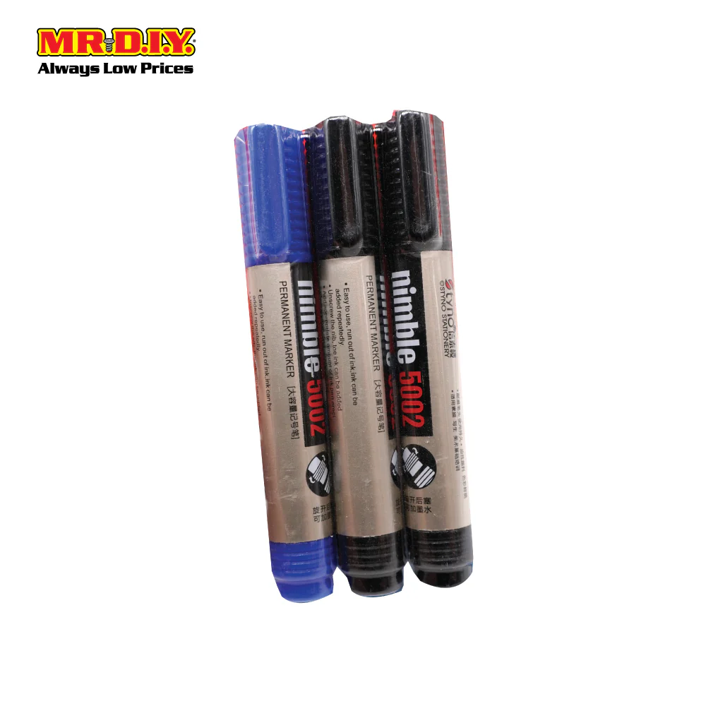 TYNO Permanent Marker 3 PCS - Image 3