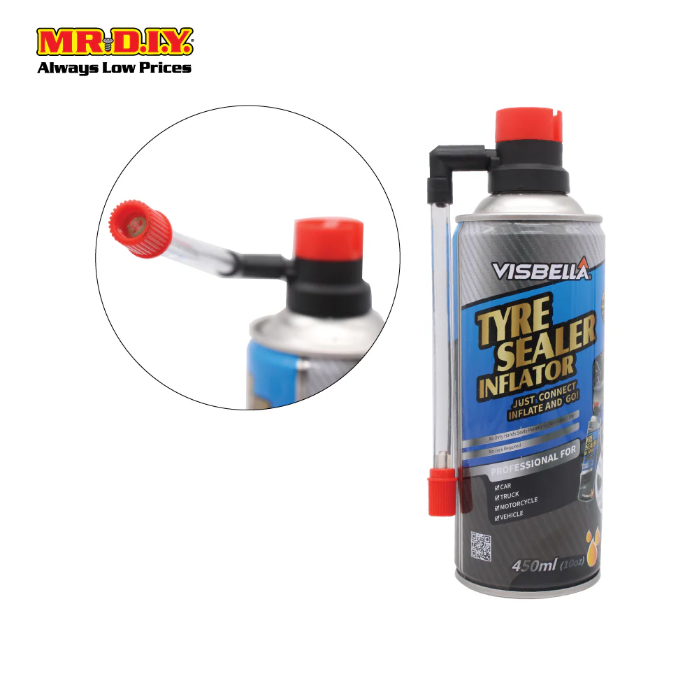 Tyre Sealer Inflator (450ml) - Image 2