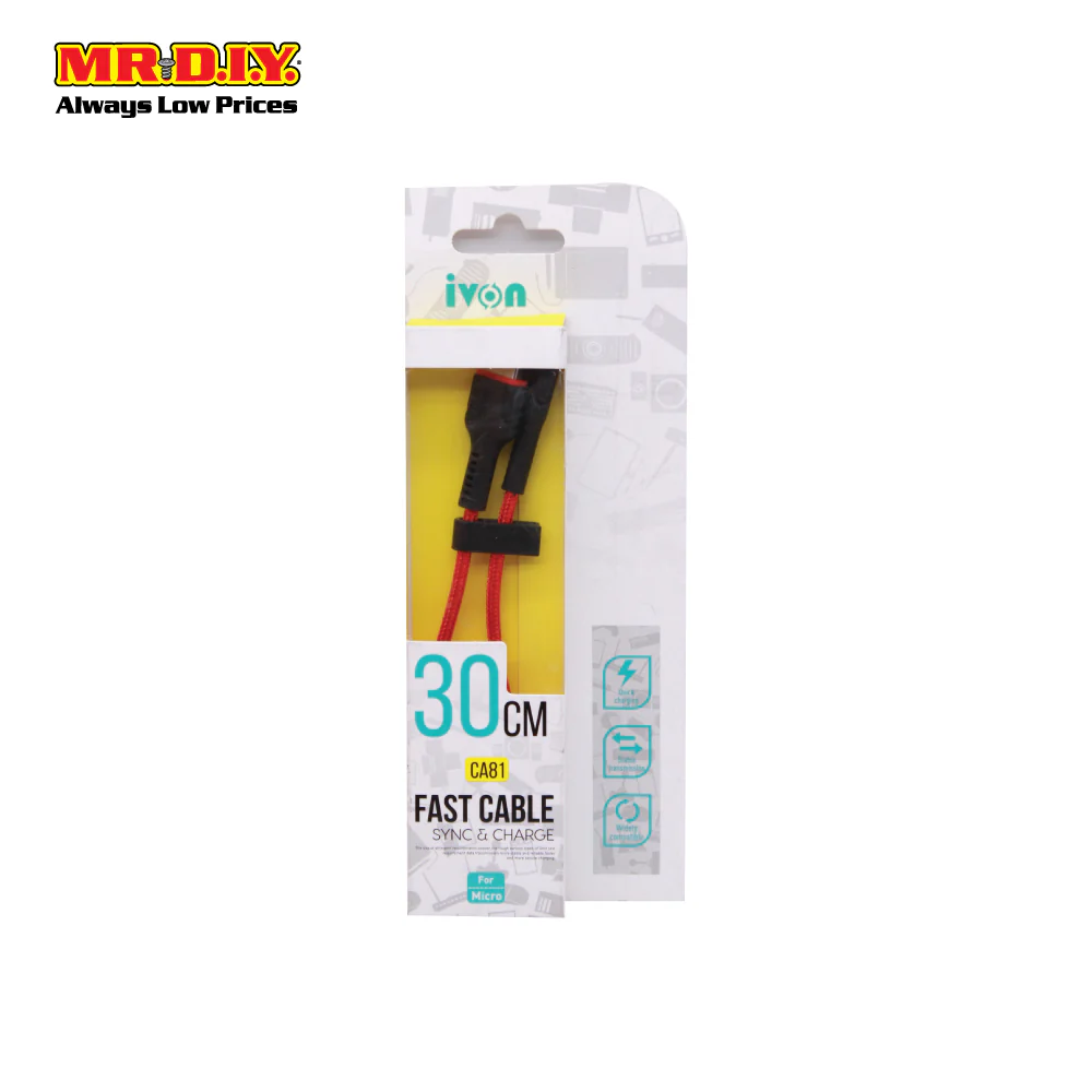 USB Fast Cable (30cm) - Image 3