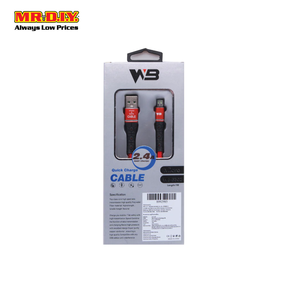 Usb Cable -V8 Wb-B302 - Image 5