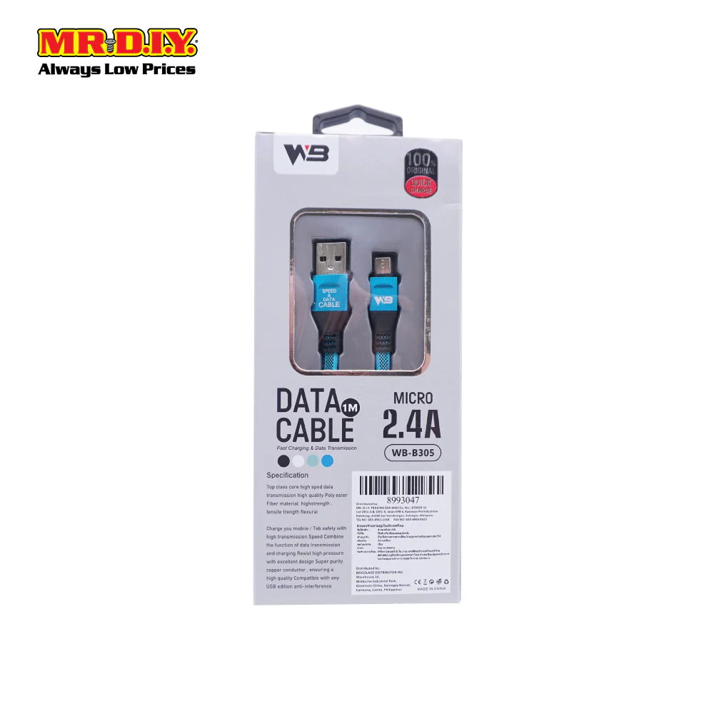 Usb Cable -V8 Wb-B305 - Image 2