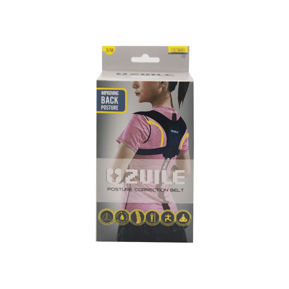 (MR.DIY) UZUILE Unisex Back Relieve Brace Support Posture Correction Belt - ZL9809 (S - XL) - Image 5