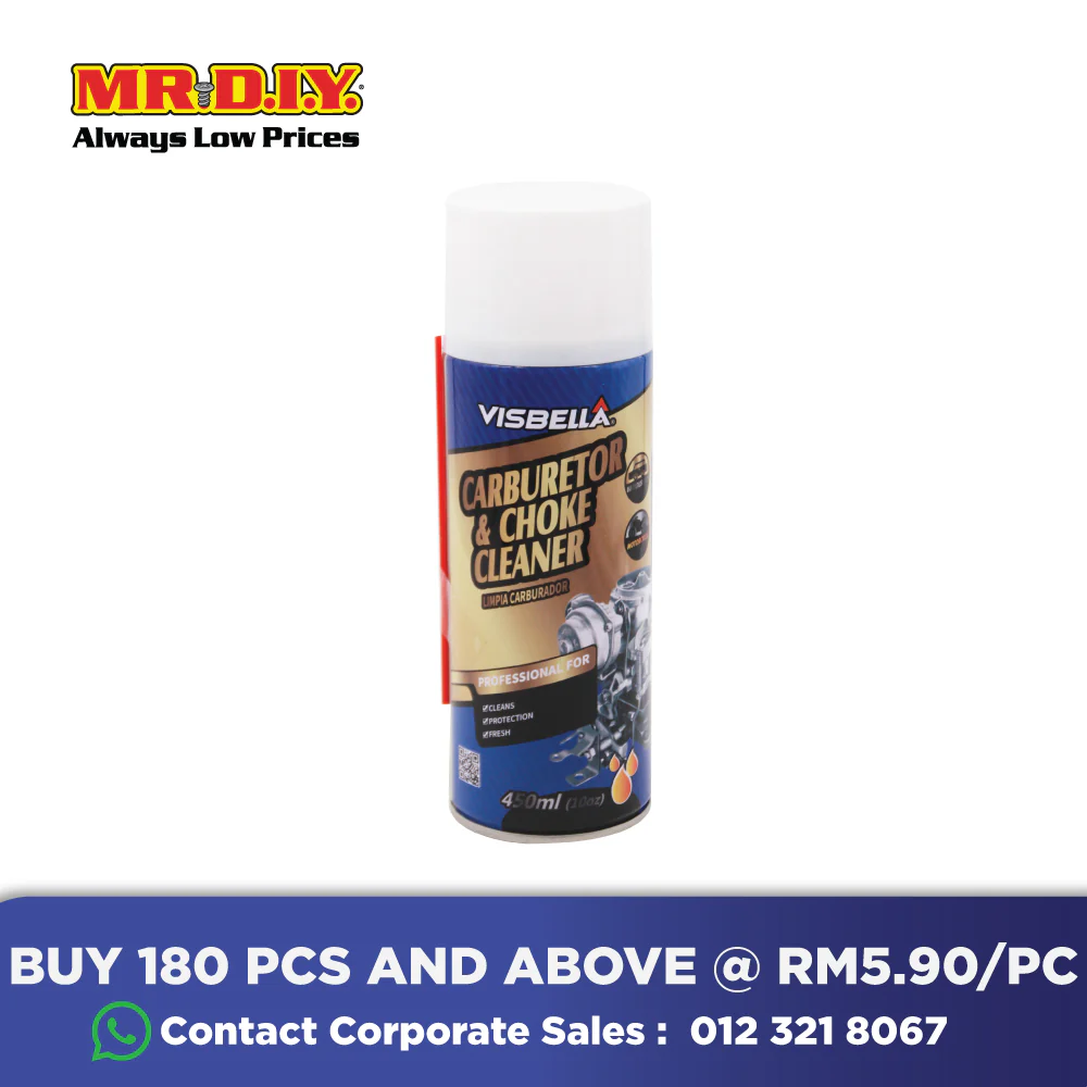 VISBELLA Carburetor and Choke Cleaner CAR0450C - Image 2