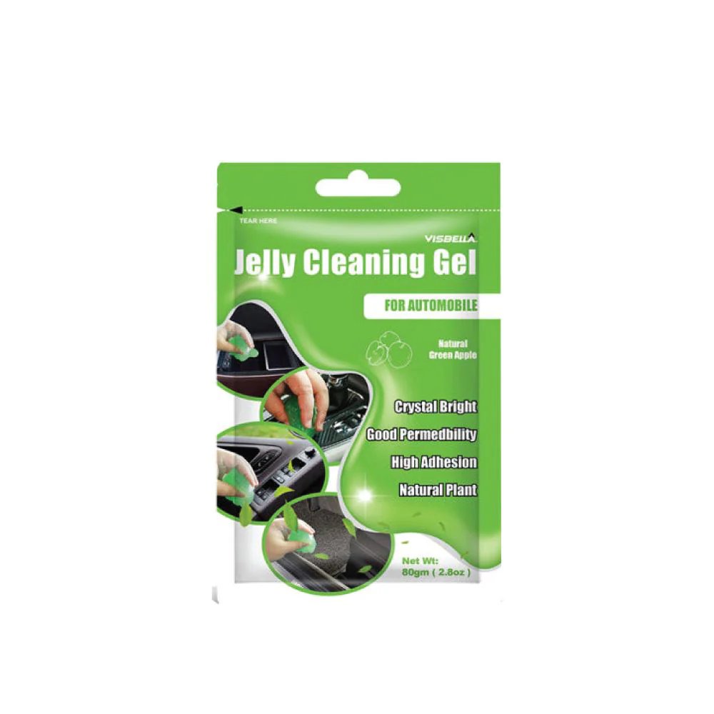 VISBELLA Green Apple Jelly Cleaning Gel (80gm) - Image 3