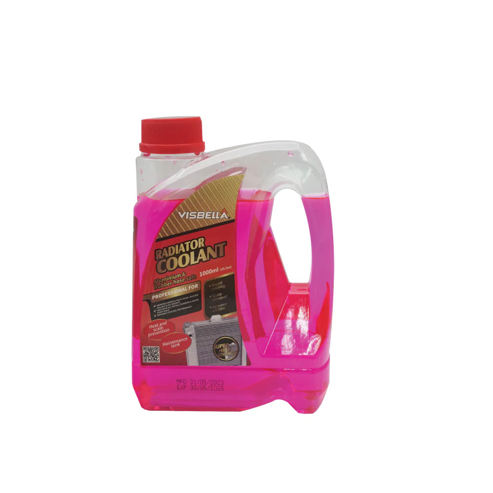 VISBELLA Radiator Red Coolant Car Care (1000ml) - Image 4