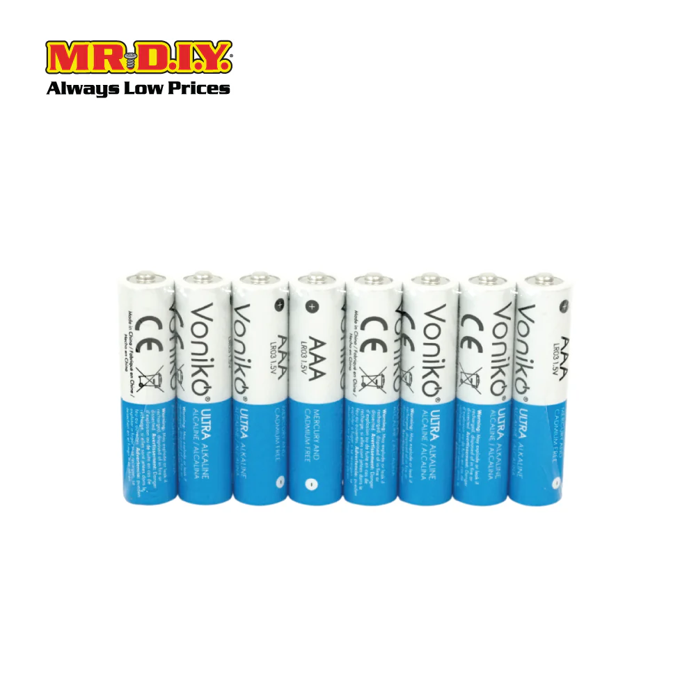 VONIKO AAA Alkaline Battery (4+4 Free) - Image 3