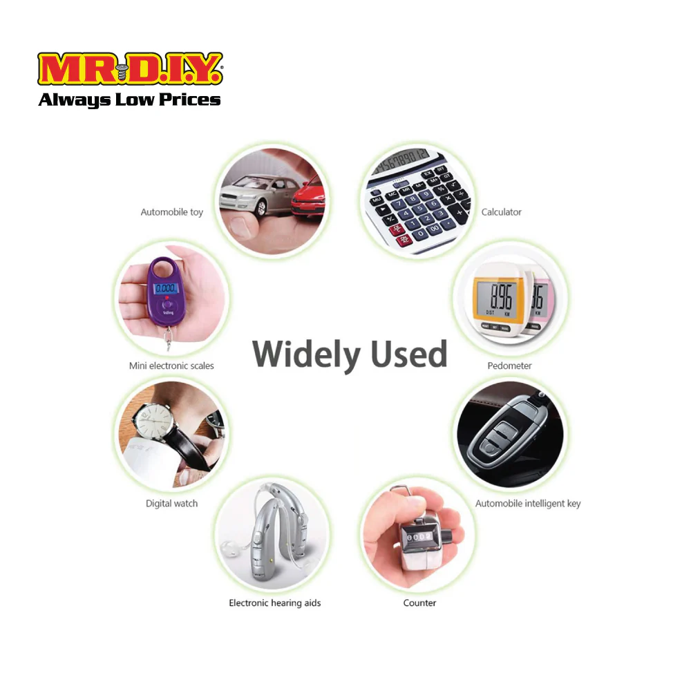 VONIKO Button Cell Alkaline Battery LR1130 AG10 1.5V (5pcs) - Image 3