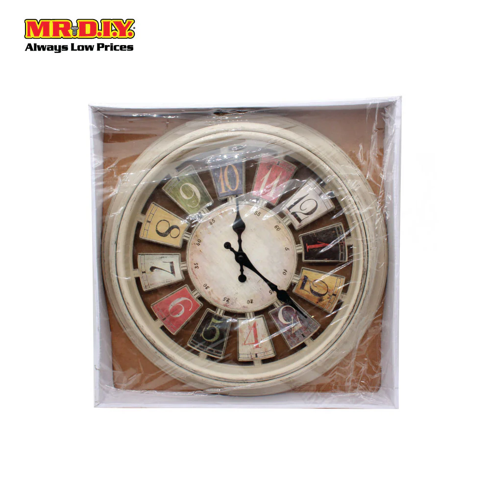 (MR.DIY) Wall Clock 16 Inch KLJ6191 - Image 2