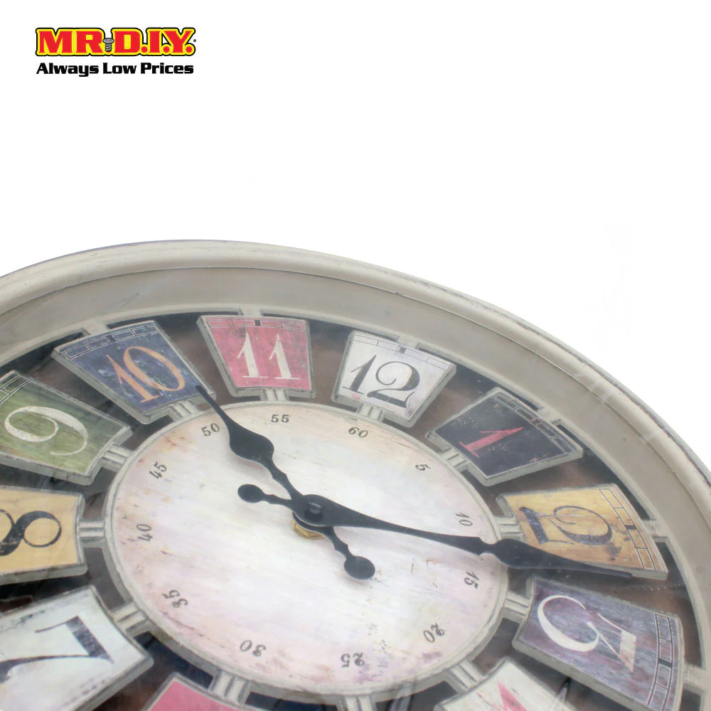 (MR.DIY) Wall Clock 16 Inch KLJ6191 - Image 4