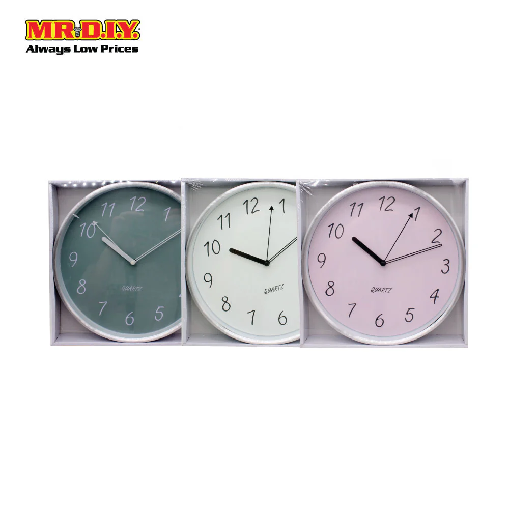 (MR.DIY) Stylish Round Wall Clock - Image 4