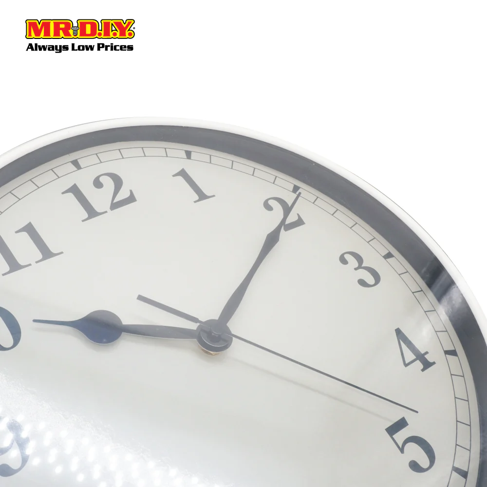 (MR.DIY) Wall Clock Modern Design Home D?cor (12 Inch) - Image 3