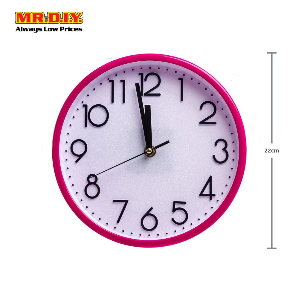 (MR.DIY) Minimalist Circle Wall Clock - Image 2