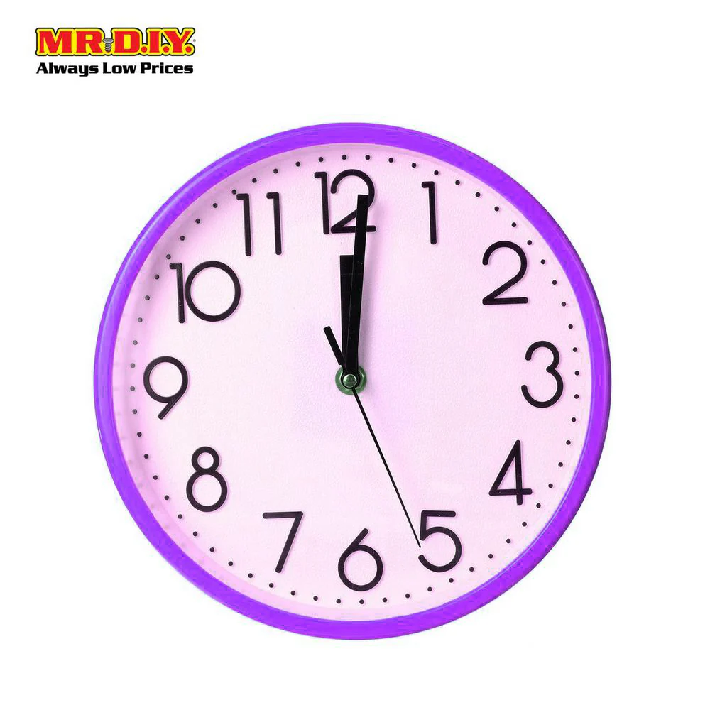 (MR.DIY) Minimalist Circle Wall Clock - Image 6
