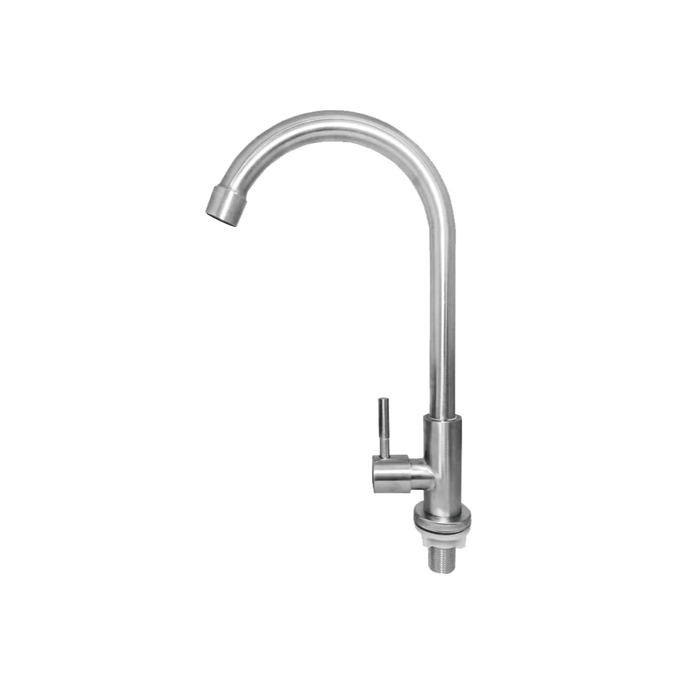 Wall Sink Tap Brass - Image 4
