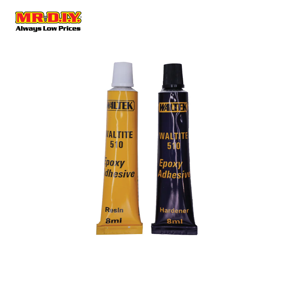 WALTEK Epoxy Adhesive Glue With Resin and Hardener W510 (8ml+8ml) - Image 2