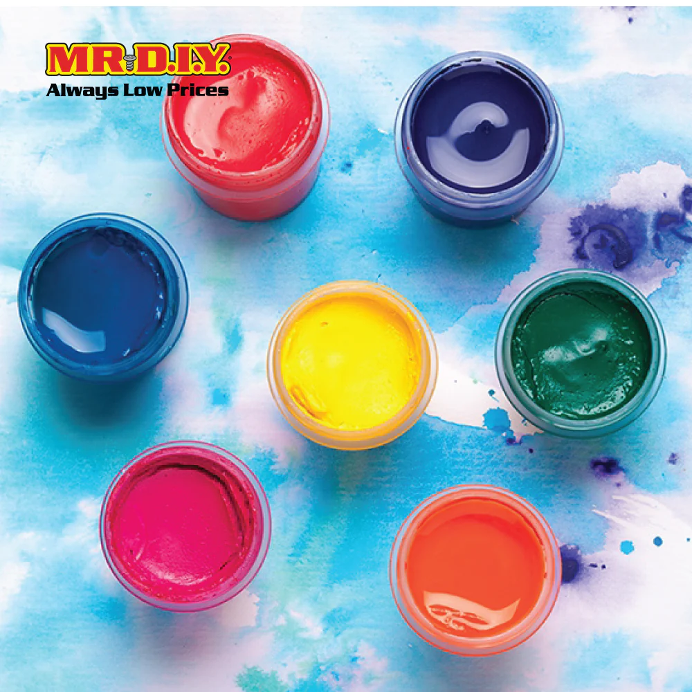 Washable Tempera Paint Set (6 pieces) - Image 3
