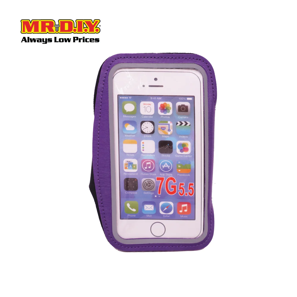 (MR.DIY) Waterproof Sports Armband Phone Holder Case Bag (14cm x 21cm) - Image 5