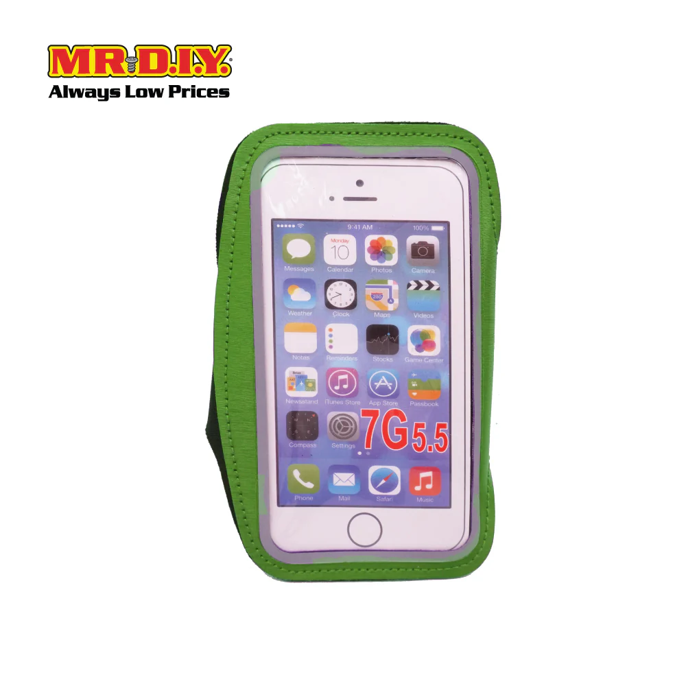 (MR.DIY) Waterproof Sports Armband Phone Holder Case Bag (14cm x 21cm) - Image 8
