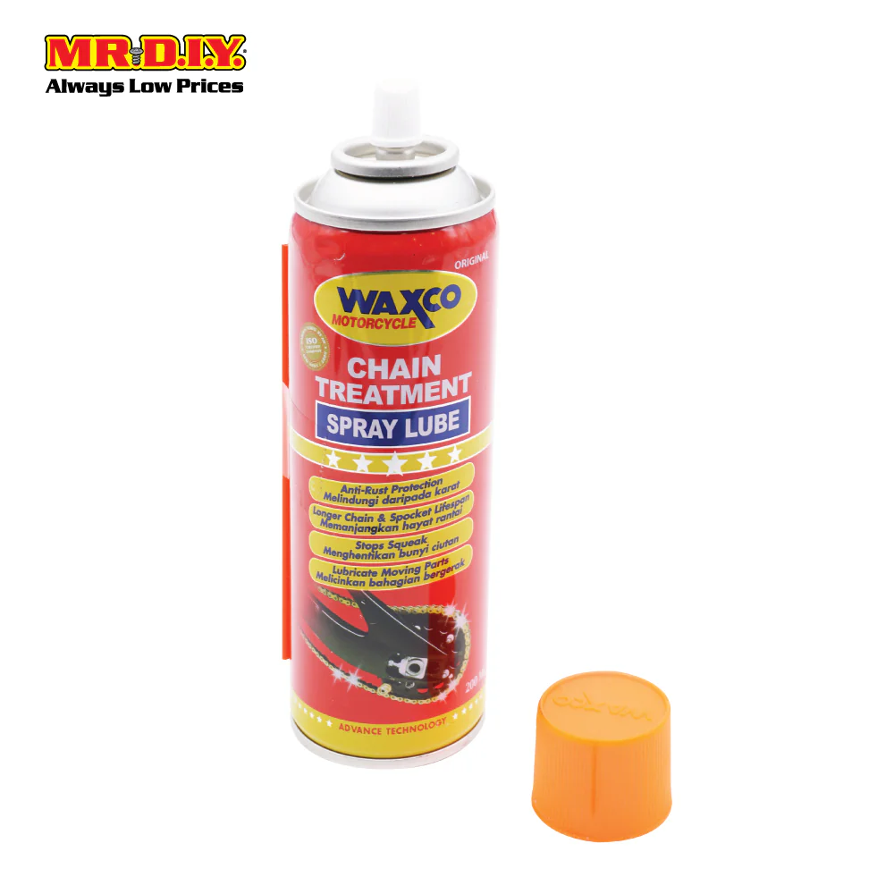 WAXCO Motocycle Chain Treatment Spray Lube (200ml) - Image 3