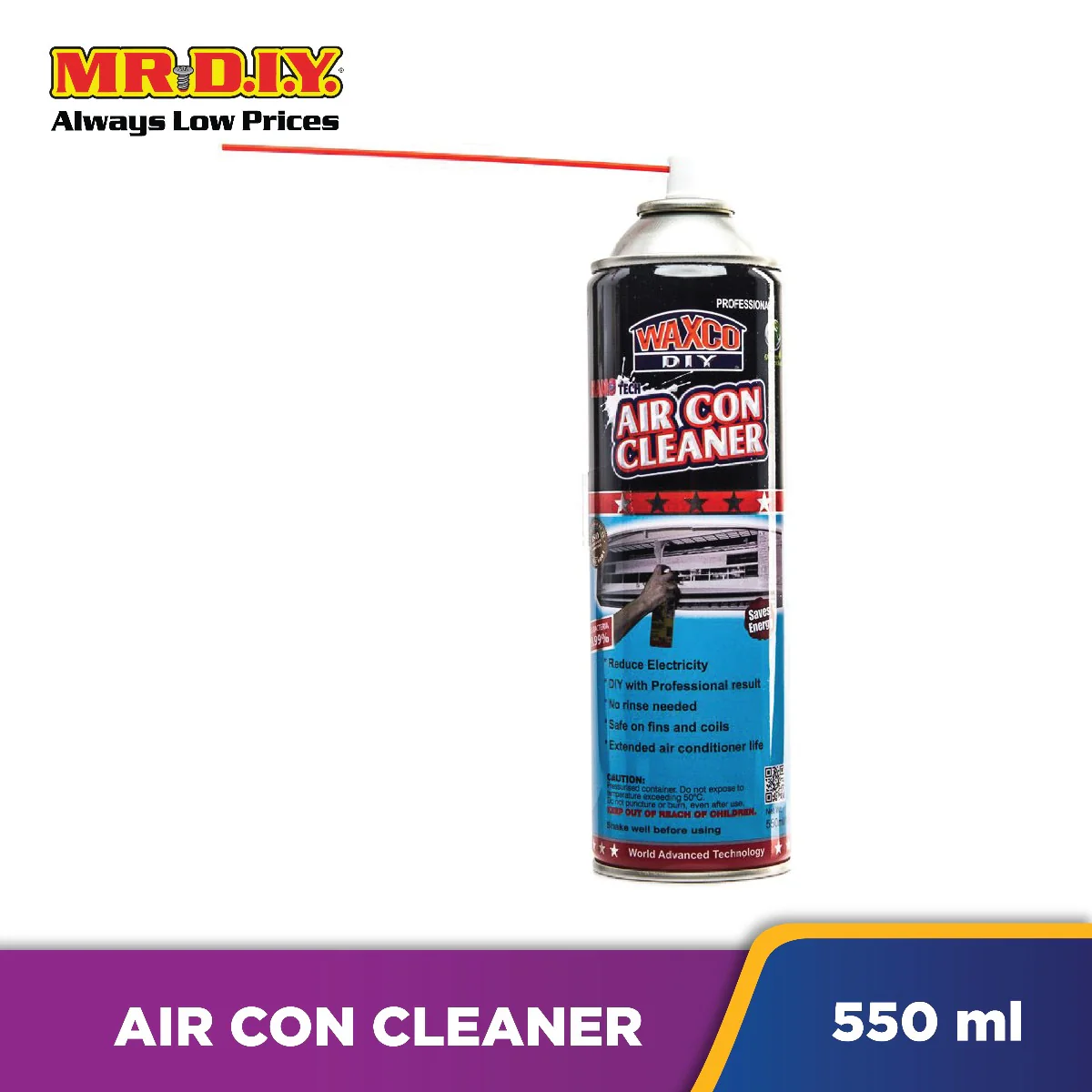 WAXCO Nano Tech Air-Conditioner Cleaner (550ml) - Image 5